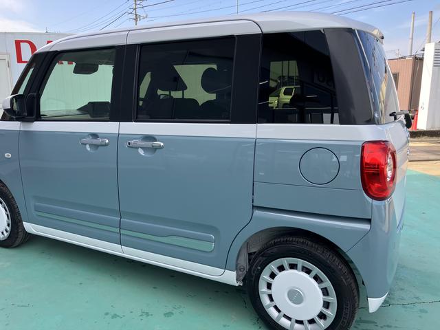 ムーヴキャンバスストライプスＧスマートキープッシュスタート　キーフリーキー　運転席エアバック　ＡＢＳ（山口県）の中古車