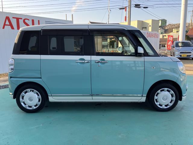 ムーヴキャンバスＧメイクアップリミテッド　ＳＡIIIプッシュスタートスマートキー　キーレスエントリー　記録簿　運転席エアバック　ＡＢＳ（山口県）の中古車