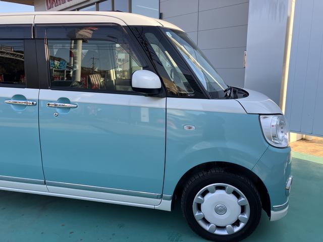 ムーヴキャンバスＧメイクアップリミテッド　ＳＡIIIプッシュスタートスマートキー　キーレスエントリー　記録簿　運転席エアバック　ＡＢＳ（山口県）の中古車