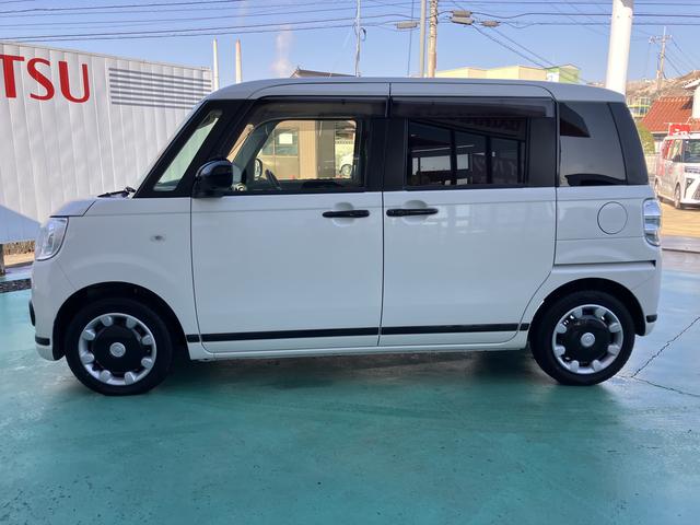 ムーヴキャンバスＧブラックアクセントＶＳ　ＳＡIIIワンオーナー　スマートキー　ＥＴＣ　エアバック　ＡＢＳ　ナビＴＶ　記録簿　キーレスエントリー（山口県）の中古車