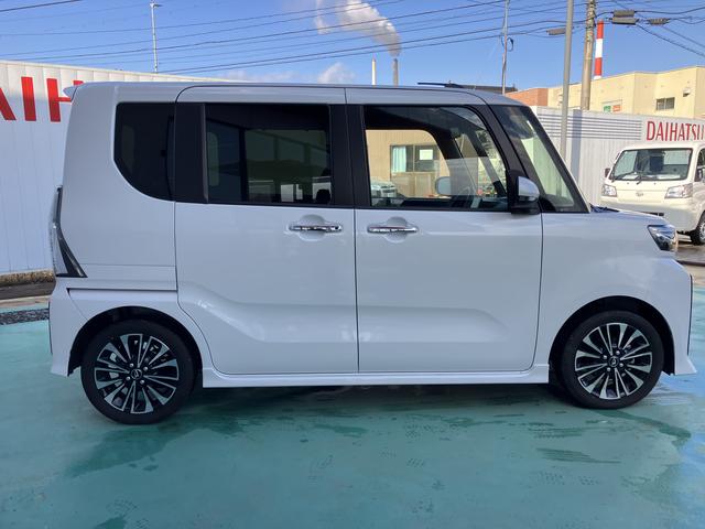 タントカスタムＲＳキーフリーキー　タ−ボ　ＡＢＳ　アルミホイール　エアバック　スマートキープッシュスタート（山口県）の中古車