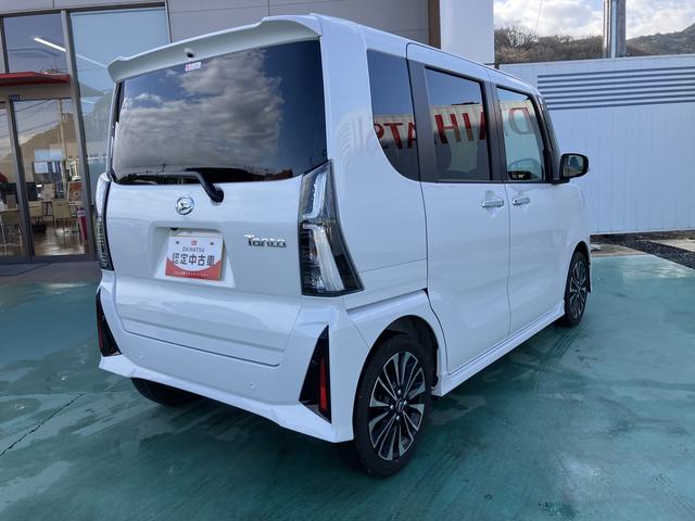 タントカスタムＲＳキーフリーキー　タ−ボ　ＡＢＳ　アルミホイール　エアバック　スマートキープッシュスタート（山口県）の中古車