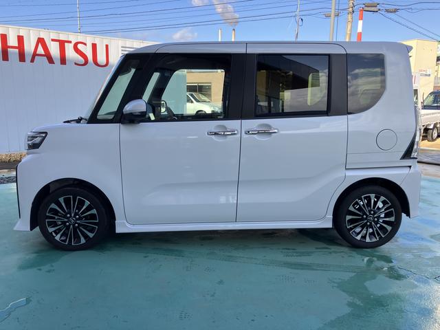 タントカスタムＲＳキーフリーキー　タ−ボ　ＡＢＳ　アルミホイール　エアバック　スマートキープッシュスタート（山口県）の中古車