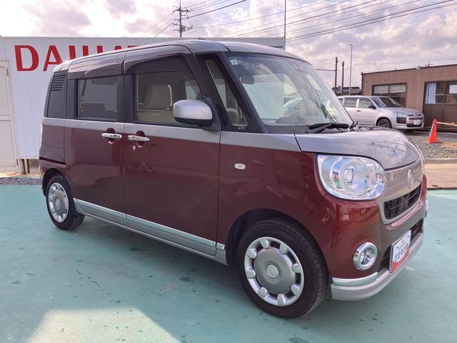 ムーヴキャンバスＧメイクアップリミテッド　ＳＡIIIプッシュスタートスマートキー　キーレスエントリー　記録簿　運転席エアバック　ＡＢＳ　１オーナ（山口県）の中古車