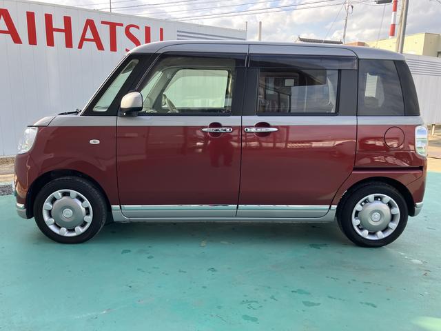 ムーヴキャンバスＧメイクアップリミテッド　ＳＡIIIプッシュスタートスマートキー　キーレスエントリー　記録簿　運転席エアバック　ＡＢＳ　１オーナ（山口県）の中古車