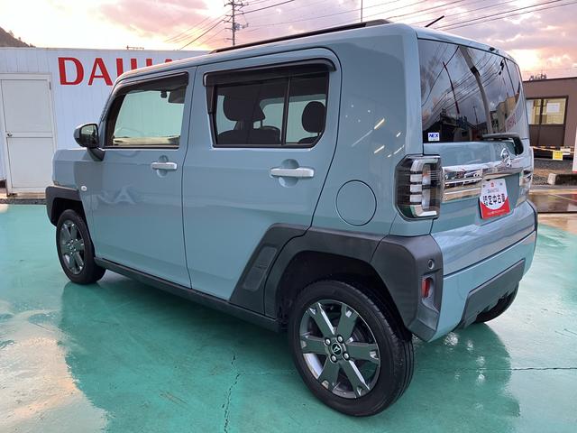 タフトＧターボキーフリーシステム　フルタイム４ＷＤ　ターボ車　アルミホイール　スマートキー＆プッシュスタート　エアバック　ＡＢＳ　記録簿　パノラマサンルーフ　ワンオーナー車（山口県）の中古車