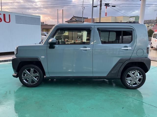 タフトＧターボキーフリーシステム　フルタイム４ＷＤ　ターボ車　アルミホイール　スマートキー＆プッシュスタート　エアバック　ＡＢＳ　記録簿　パノラマサンルーフ　ワンオーナー車（山口県）の中古車