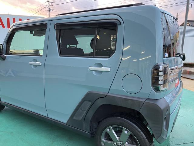 タフトＧターボキーフリーシステム　フルタイム４ＷＤ　ターボ車　アルミホイール　スマートキー＆プッシュスタート　エアバック　ＡＢＳ　記録簿　パノラマサンルーフ　ワンオーナー車（山口県）の中古車