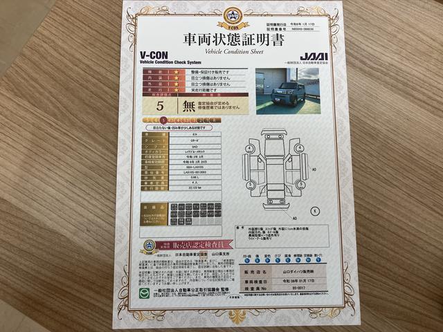 タフトＧターボキーフリーシステム　フルタイム４ＷＤ　ターボ車　アルミホイール　スマートキー＆プッシュスタート　エアバック　ＡＢＳ　記録簿　パノラマサンルーフ　ワンオーナー車（山口県）の中古車