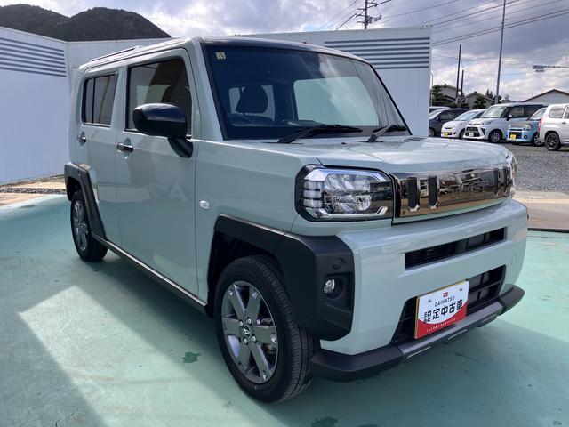 タフトＧターボ　ダーククロムベンチャーキーフリーシステム　ターボ車　ムーンルーフ　エアバック　アルミホイール　スマートキー　ＡＢＳ（山口県）の中古車