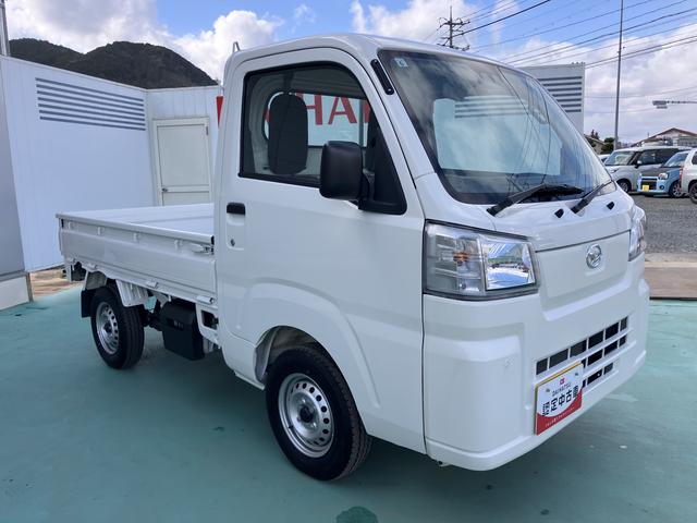 ハイゼットトラックスタンダードパワステ付　切替式４ＷＤ　エアコン付　シングルエアバッグ　ＡＢＳ　エコアイドル　衝突回避支援ブレーキ機能　安全ボディ　助手席エアバッグ　オートマチックハイビーム　レーンキープ（山口県）の中古車