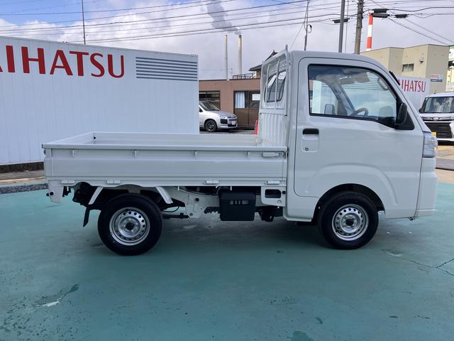 ハイゼットトラックスタンダードパワステ付　切替式４ＷＤ　エアコン付　シングルエアバッグ　ＡＢＳ　エコアイドル　衝突回避支援ブレーキ機能　安全ボディ　助手席エアバッグ　オートマチックハイビーム　レーンキープ（山口県）の中古車