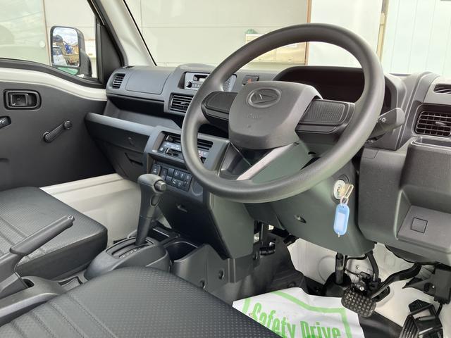 ハイゼットトラックスタンダードパワステ付　切替式４ＷＤ　エアコン付　シングルエアバッグ　ＡＢＳ　エコアイドル　衝突回避支援ブレーキ機能　安全ボディ　助手席エアバッグ　オートマチックハイビーム　レーンキープ（山口県）の中古車