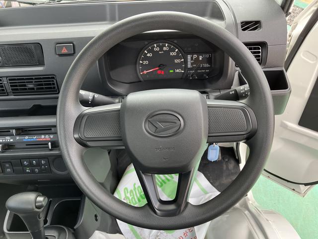 ハイゼットトラックスタンダードパワステ付　切替式４ＷＤ　エアコン付　シングルエアバッグ　ＡＢＳ　エコアイドル　衝突回避支援ブレーキ機能　安全ボディ　助手席エアバッグ　オートマチックハイビーム　レーンキープ（山口県）の中古車