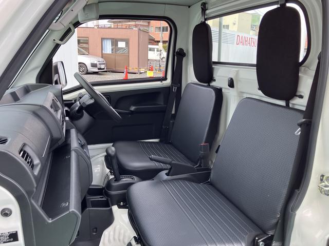 ハイゼットトラックスタンダードパワステ付　切替式４ＷＤ　エアコン付　シングルエアバッグ　ＡＢＳ　エコアイドル　衝突回避支援ブレーキ機能　安全ボディ　助手席エアバッグ　オートマチックハイビーム　レーンキープ（山口県）の中古車