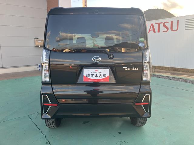タントカスタムＲＳキーフリーキー　１オーナー車　タ−ボ　ＡＢＳ　点検記録簿　アルミホイール　エアバック　スマートキープッシュスタート　ＥＴＣ装備（山口県）の中古車
