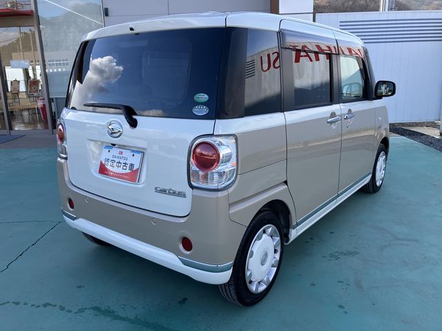 ムーヴキャンバスＧメイクアップ　ＳＡIIワンオーナー車　スマートキ−　リモコンキー　エアバッグ　ＡＢＳ（山口県）の中古車