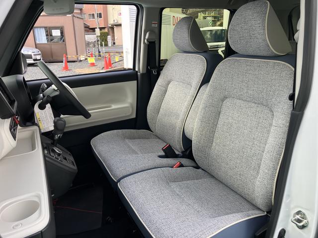 ムーヴキャンバスストライプスＧインテリキー　キーフリー　エアバック　ＡＢＳ（山口県）の中古車