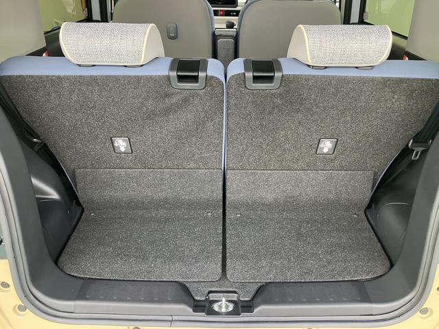 ムーヴキャンバスストライプスＧインテリキー　キーフリー　エアバック　ＡＢＳ（山口県）の中古車