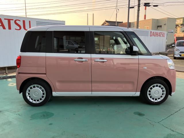 ムーヴキャンバスストライプスＸスマートキ　キーフリー　ＡＢＳ　エアバック（山口県）の中古車