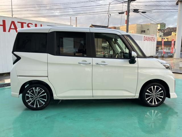 トールカスタムＧ　ターボキーフリーキー　ＴＶ　アルミホイール　エアバック　ＡＢＳ　スマキ−　ターボモデル（山口県）の中古車