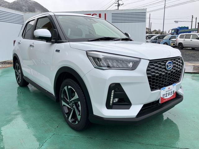 ロッキープレミアムＧ　ＨＥＶキーフリーシステム　アルミホイール　スマートキー　ＡＢＳ　エアバック（山口県）の中古車