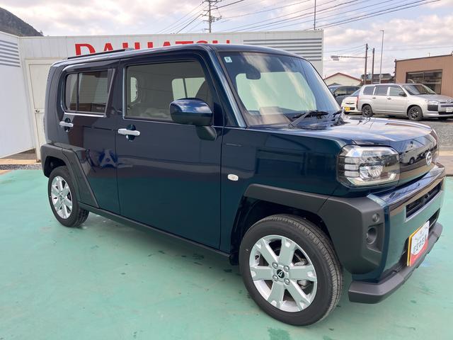 タフトＧスマキー　アルミ　キーフリー　エアバック　ＡＢＳ　サンル−フ　ＬＥＤへッドライト　衝突回避システム　Ｗエアバッグ　電動格納式ドアミラー　衝突安全ボディ　オートマチックハイビーム　レーンキープアシスト（山口県）の中古車