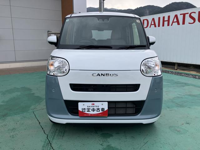 ムーヴキャンバスストライプスＸスマートキ　キーフリー　ＡＢＳ　エアバック（山口県）の中古車