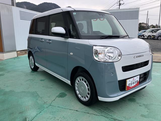 ムーヴキャンバスストライプスＸスマートキ　キーフリー　ＡＢＳ　エアバック（山口県）の中古車