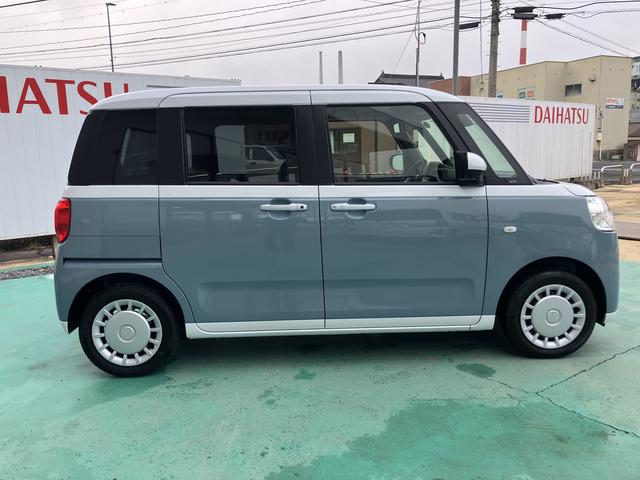 ムーヴキャンバスストライプスＸスマートキ　キーフリー　ＡＢＳ　エアバック（山口県）の中古車