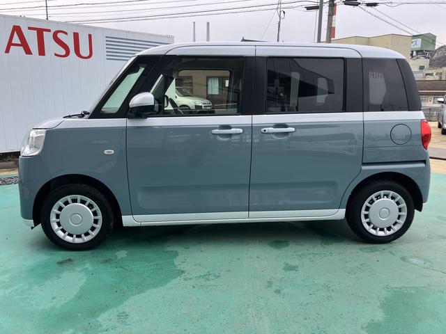 ムーヴキャンバスストライプスＸスマートキ　キーフリー　ＡＢＳ　エアバック（山口県）の中古車