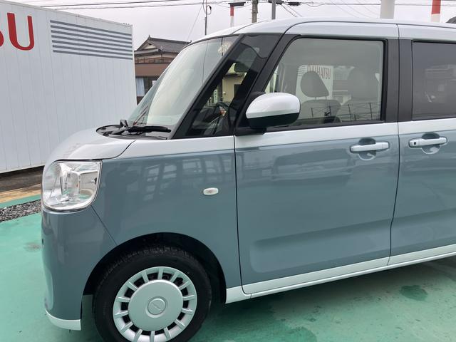 ムーヴキャンバスストライプスＸスマートキ　キーフリー　ＡＢＳ　エアバック（山口県）の中古車