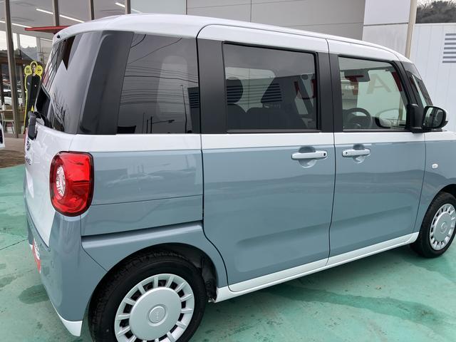 ムーヴキャンバスストライプスＸスマートキ　キーフリー　ＡＢＳ　エアバック（山口県）の中古車