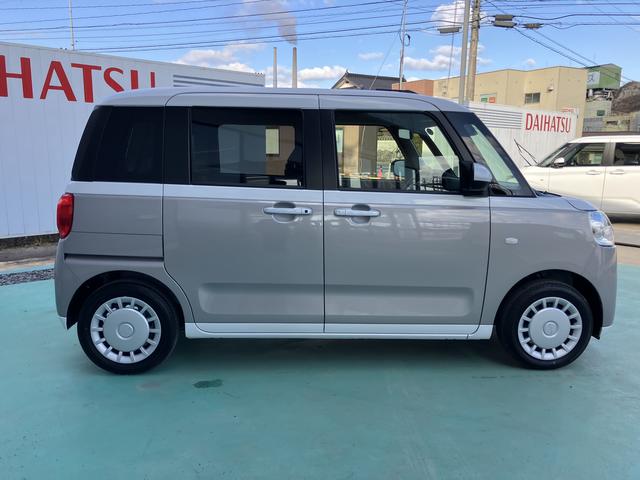 ムーヴキャンバスストライプスＸスマートキ　キーフリー　ＡＢＳ　エアバック（山口県）の中古車