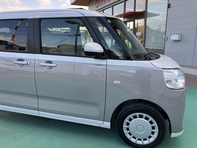 ムーヴキャンバスストライプスＸスマートキ　キーフリー　ＡＢＳ　エアバック（山口県）の中古車