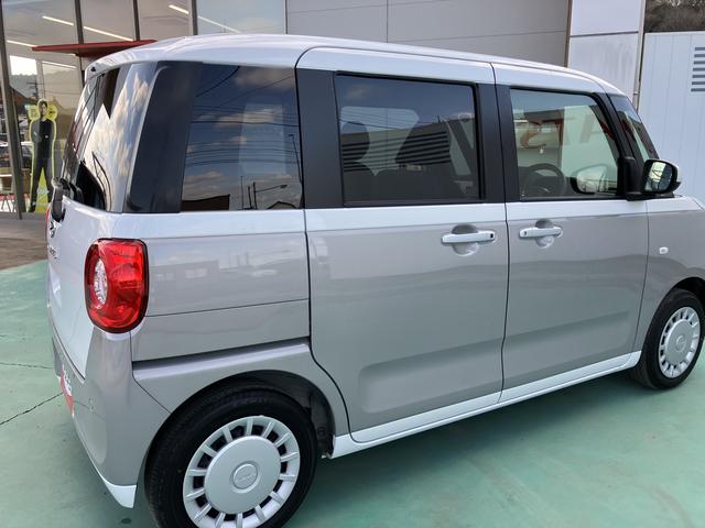 ムーヴキャンバスストライプスＸスマートキ　キーフリー　ＡＢＳ　エアバック（山口県）の中古車