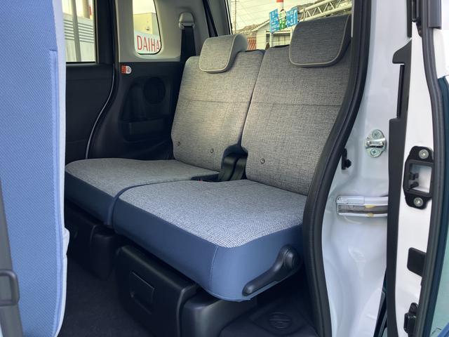 ムーヴキャンバスストライプスＧインテリキー　キーフリー　エアバック　ＡＢＳ　車線逸脱　運転席助手席エアバッグ　アイスト　イモビライザー　衝突安全ボディ　ＬＥＤライト　オートハイビーム　オートライト　ハンズフリー両側電動ドア（山口県）の中古車