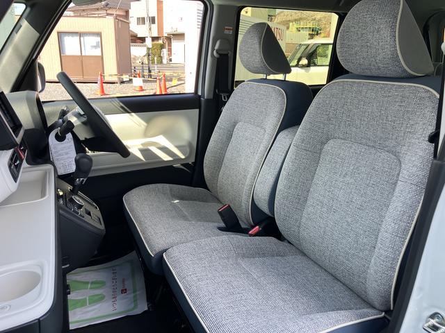 ムーヴキャンバスストライプスＧ車線逸脱　運転席助手席エアバッグ　アイスト　インテリキー　イモビライザー　衝突安全ボディ　キーフリー　ＬＥＤライト　エアバック　オートハイビーム　オートライト　ＡＢＳ　ハンズフリー両側電動ドア（山口県）の中古車