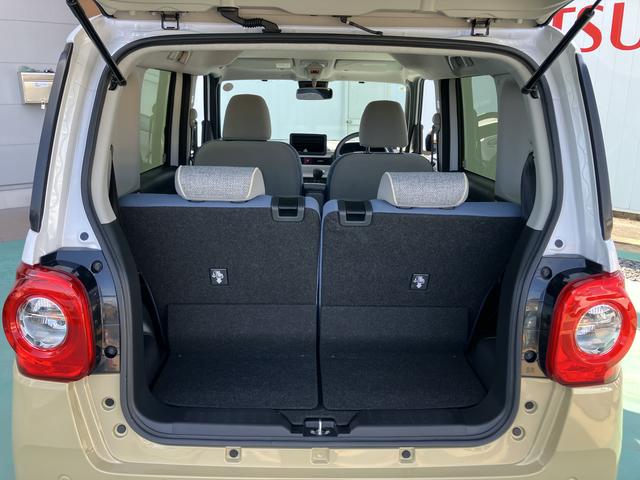 ムーヴキャンバスストライプスＧ車線逸脱　運転席助手席エアバッグ　アイスト　インテリキー　イモビライザー　衝突安全ボディ　キーフリー　ＬＥＤライト　エアバック　オートハイビーム　オートライト　ＡＢＳ　ハンズフリー両側電動ドア（山口県）の中古車