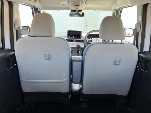 ムーヴキャンバスストライプスＧ車線逸脱　運転席助手席エアバッグ　アイスト　インテリキー　イモビライザー　衝突安全ボディ　キーフリー　ＬＥＤライト　エアバック　オートハイビーム　オートライト　ＡＢＳ　ハンズフリー両側電動ドア（山口県）の中古車