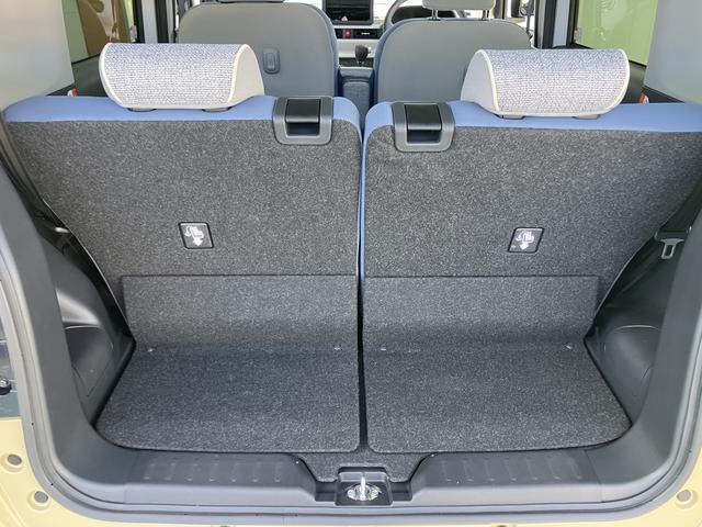 ムーヴキャンバスストライプスＧ車線逸脱　運転席助手席エアバッグ　アイスト　インテリキー　イモビライザー　衝突安全ボディ　キーフリー　ＬＥＤライト　エアバック　オートハイビーム　オートライト　ＡＢＳ　ハンズフリー両側電動ドア（山口県）の中古車