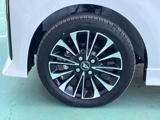 タントカスタムＲＳ両自動ドア　アイドリングストップ機能　キーフリーキー　車線逸脱　助手席エアバック　安全ボディ　タ−ボ　ＬＥＤヘットライト　オートＨビーム　Ａライト　盗難防止　ＡＢＳ　アルミホイール　エアバック（山口県）の中古車