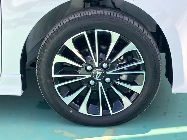 タントカスタムＲＳ両自動ドア　アイドリングストップ機能　キーフリーキー　車線逸脱　助手席エアバック　安全ボディ　タ−ボ　ＬＥＤヘットライト　オートＨビーム　Ａライト　盗難防止　ＡＢＳ　アルミホイール　エアバック（山口県）の中古車