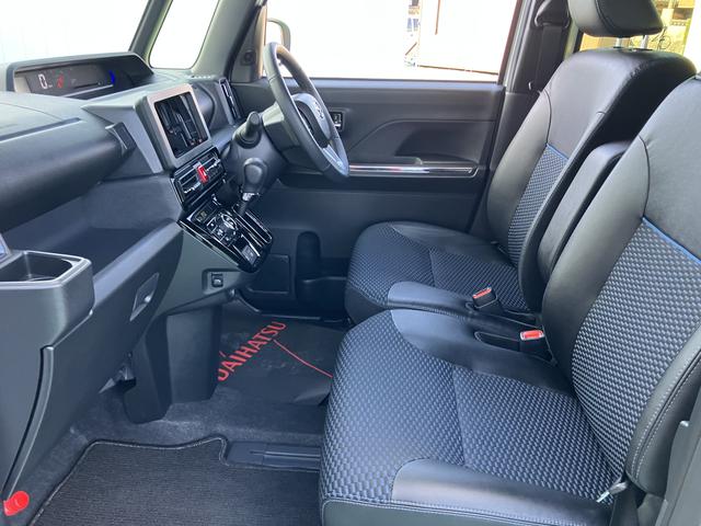 タントカスタムＲＳ両自動ドア　アイドリングストップ機能　キーフリーキー　車線逸脱　助手席エアバック　安全ボディ　タ−ボ　ＬＥＤヘットライト　オートＨビーム　Ａライト　盗難防止　ＡＢＳ　アルミホイール　エアバック（山口県）の中古車