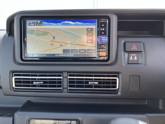 アトレーＲＳ１オーナー車　ターボエンジン　メンテナンスノート　運転席エアバック　ＡＢＳ　ナビ付き（山口県）の中古車