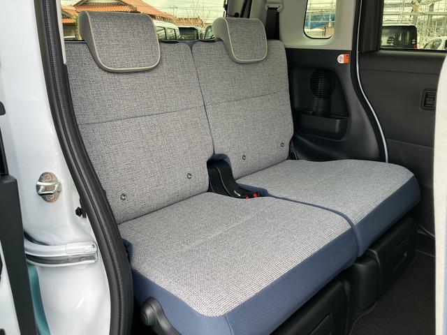 ムーヴキャンバスストライプスＧインテリキー　キーフリー　エアバック　ＡＢＳ（山口県）の中古車