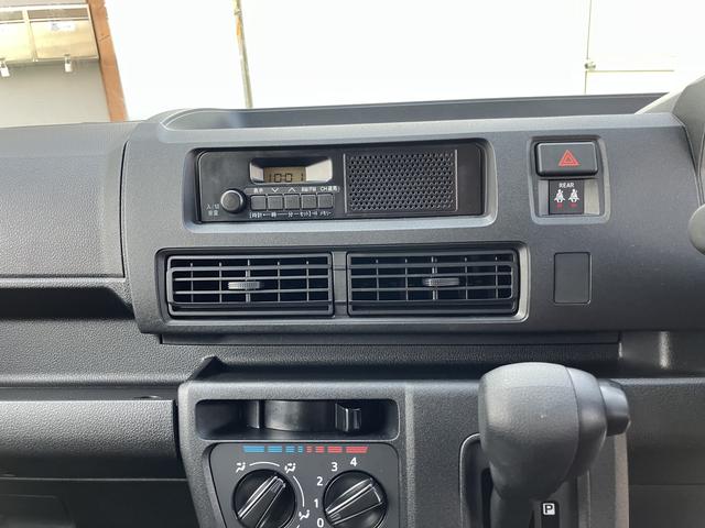 ハイゼットカーゴＤＸ運転席エアバッグ　ＡＢＳ　アイドリングストップ車　盗難防止システム　安全ボディ　両側スライドドア　デュアルエアバッグ　オートライト　オートマチックハイビーム　レーダーブレーキサポート　車線逸脱（山口県）の中古車