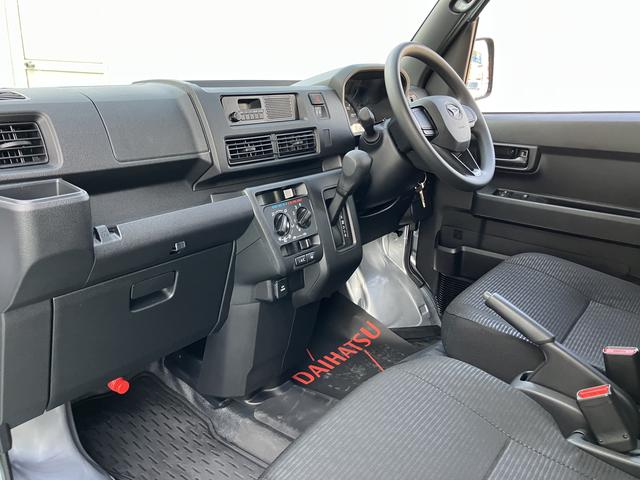 ハイゼットカーゴＤＸ運転席エアバッグ　ＡＢＳ　アイドリングストップ車　盗難防止システム　安全ボディ　両側スライドドア　デュアルエアバッグ　オートライト　オートマチックハイビーム　レーダーブレーキサポート　車線逸脱（山口県）の中古車