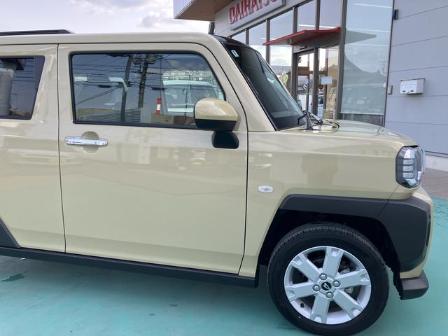 タフトＧターボ　クロムベンチャーパノラマガラスルーフ　ターボエンジン　アルミ　キーフリー　スマートキー　エアバッグ　ＡＢＳ（山口県）の中古車