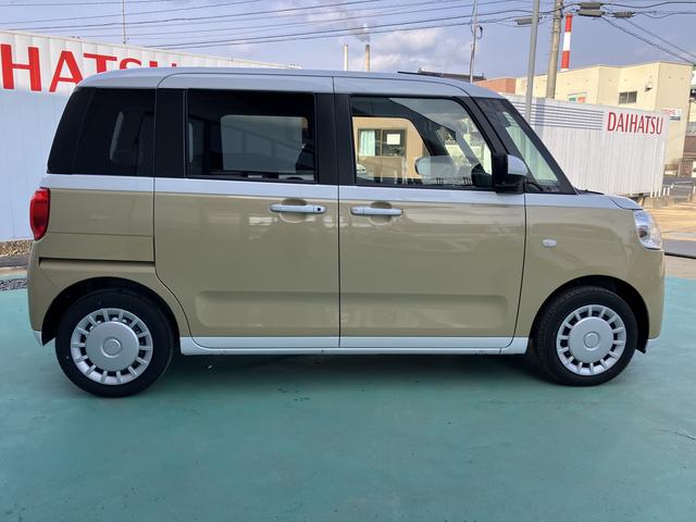 ムーヴキャンバスストライプスＸスマートキ　キーフリー　ＡＢＳ　エアバック（山口県）の中古車